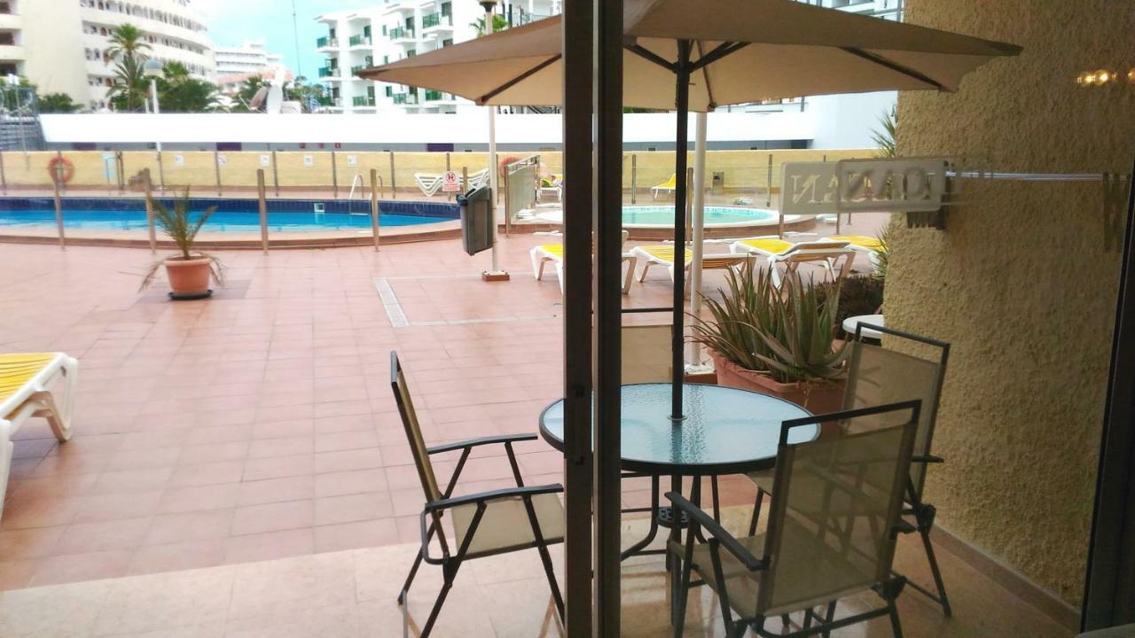 플라야 델 잉글스 Aircon Pool View Nr Yumbo 아파트 외부 사진